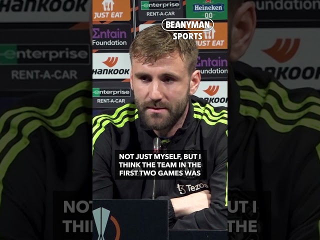 'The manager has shown a lot of trust in me! I want to repay that with my performances' | Luke Shaw