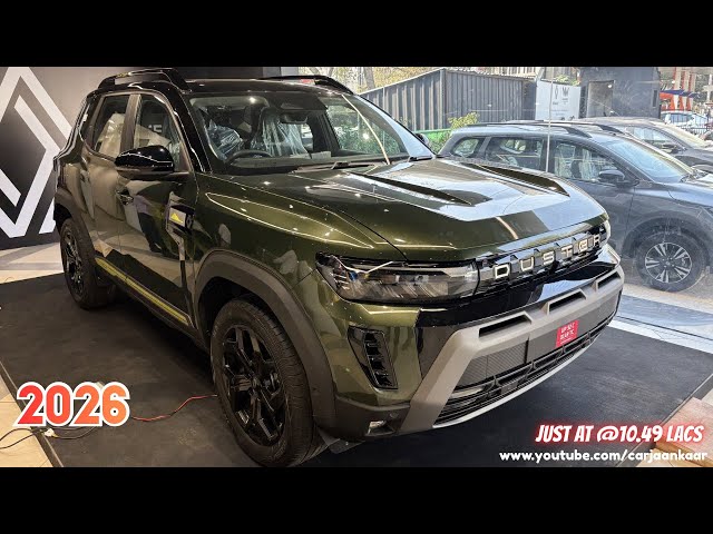 2026 Renault Duster Iconic Top Variant✅ Price and R Pass explained 🚀 Fully Feature Loaded #duster 