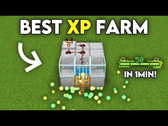 EASIEST XP FARM Minecraft Bedrock 26.4+ !