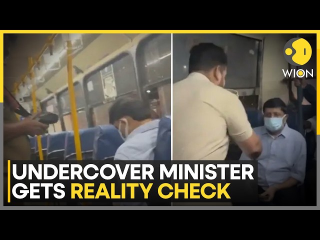 Karnataka Transport Minister Carries Out Surprise Checks Across 10 BMTC Buses | WION