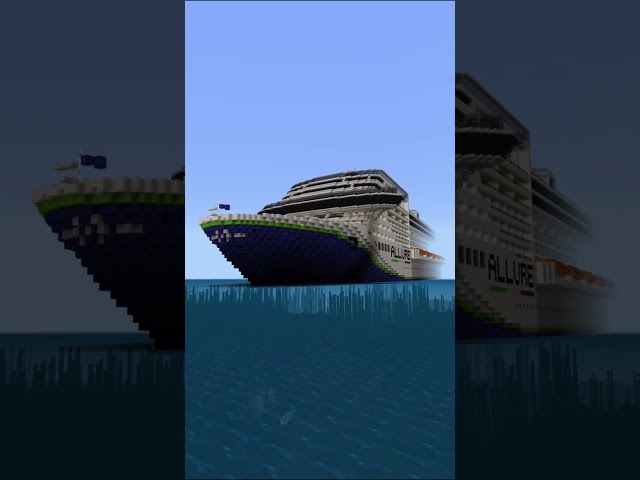 Let The Magic Happen... 👀 #shorts #minecraft #cruise #ship #relatable