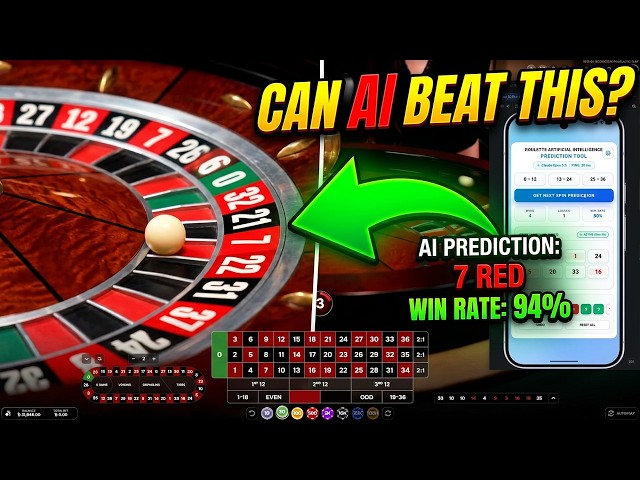 Can AI Beat Roulette? Real-Time Demo!