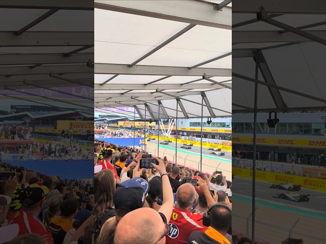 2026 British GP start from grandstands #f1 #formula1 #f1shorts #britishgp