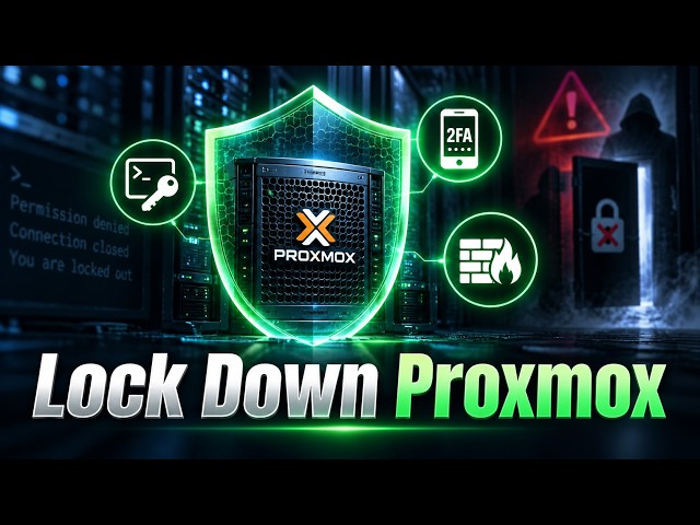 Secure Your Proxmox Server: SSH Keys, 2FA and Firewall (Without Locking Yourself Out)