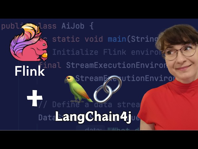 Real-time data processing with Apache Flink and RAG | Complete code example