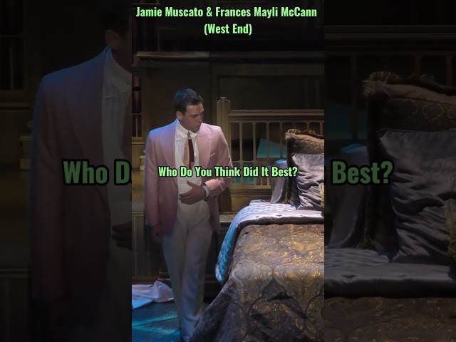 My Green Light! BROADWAY VS WEST END  #broadway #musicaltheatre #greatgatsbymusical #westend