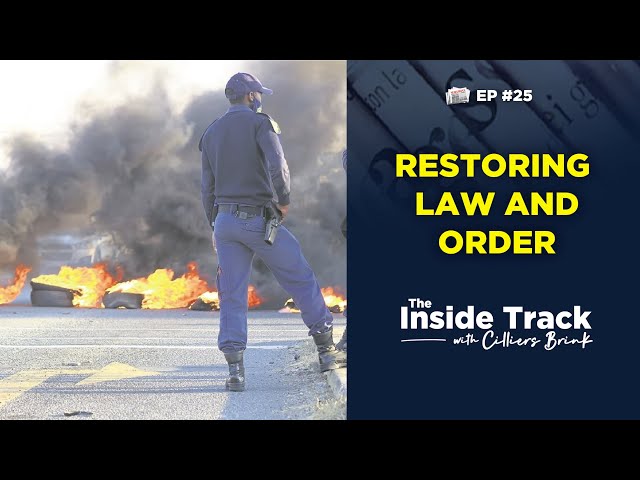 How do we restore law and order and win the war on corruption in SA?
