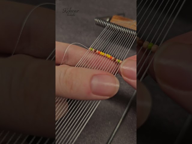 Beadwork for Beginners: Start Your Loom Bracelet – First Row Tutorial