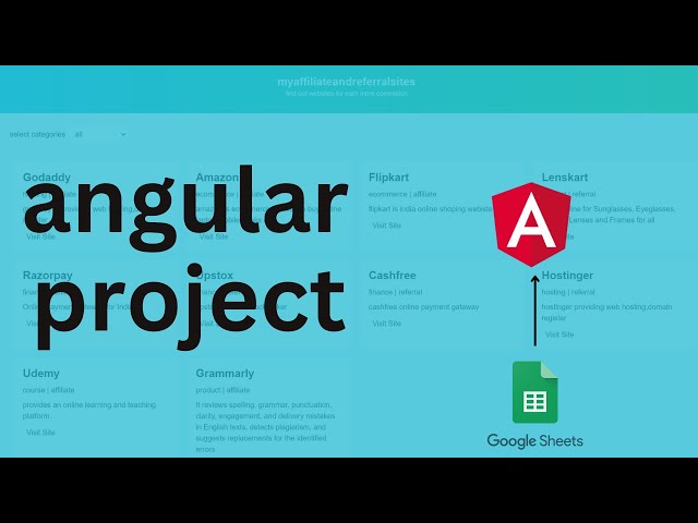 how to fetch google sheets data in angular | angular project tutorial