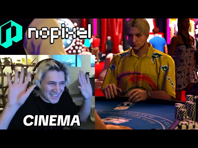 xQc reacts to Nopixel V Trailer