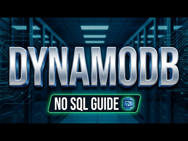 Amazon DynamoDB Explained NoSQL Data Modeling for Beginners
