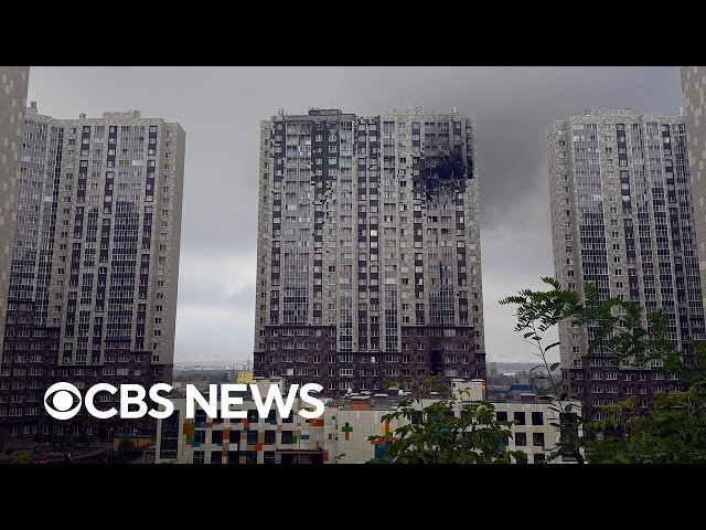 Videos show aftermath of Ukraine's massive attack on Moscow