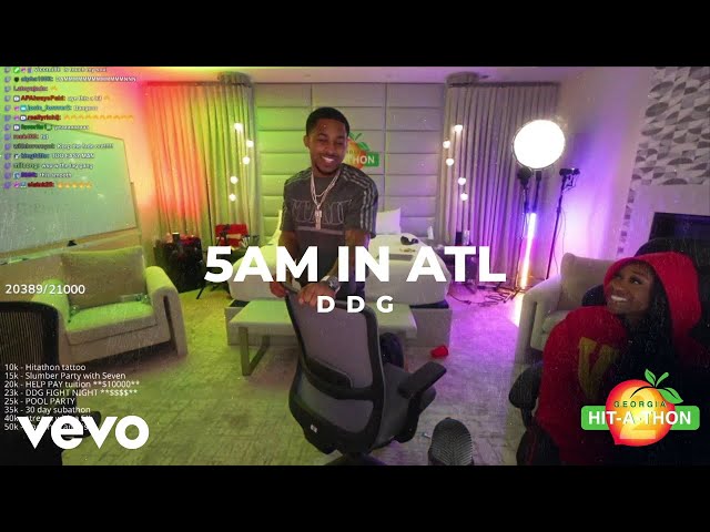 DDG - 5AM IN ATLANTA (Official Visualizer)