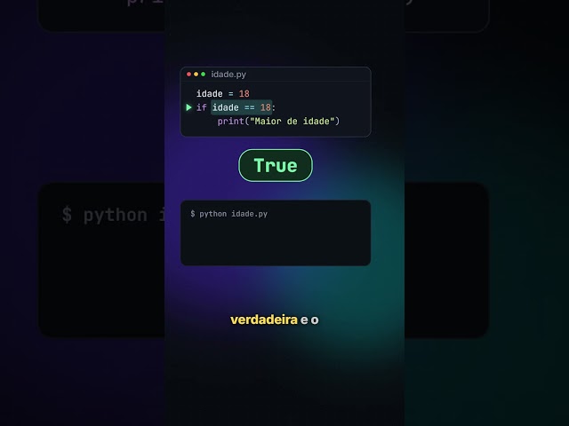 Um igual ou dois no if do Python?