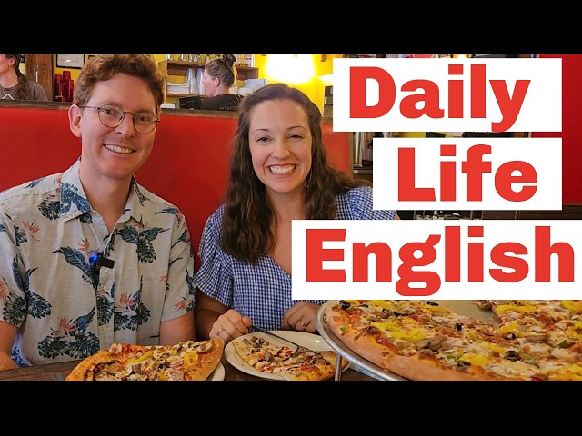 Order PIZZA in English: Daily Life English Lesson