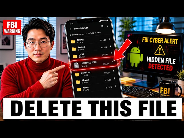 FBI WARNING: DELETE THIS HIDDEN ANDROID FILE TODAY