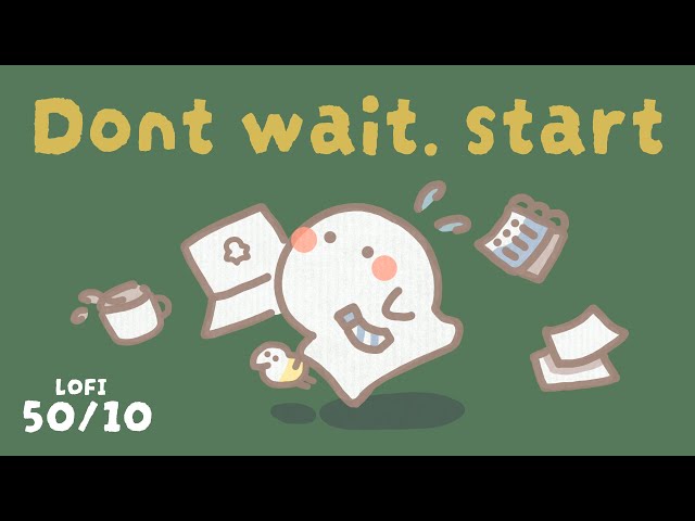 4 Hours Deep Focus | 50/10 Pomodoro (Lofi Study and Work)