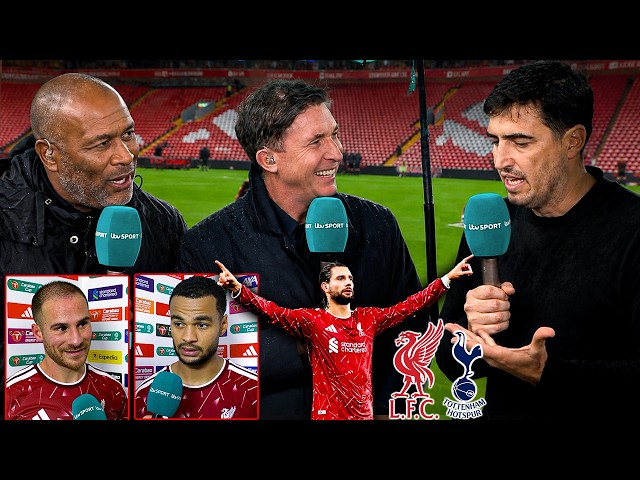 Liverpool vs Tottenham 3-1 Szoboszlai CRZAY Strike🔥 Robbie Fowler Goes Crazy! | All Reactions
