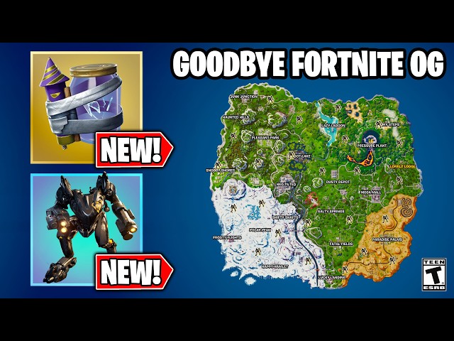The Final FORTNITE OG Update! (Season X)