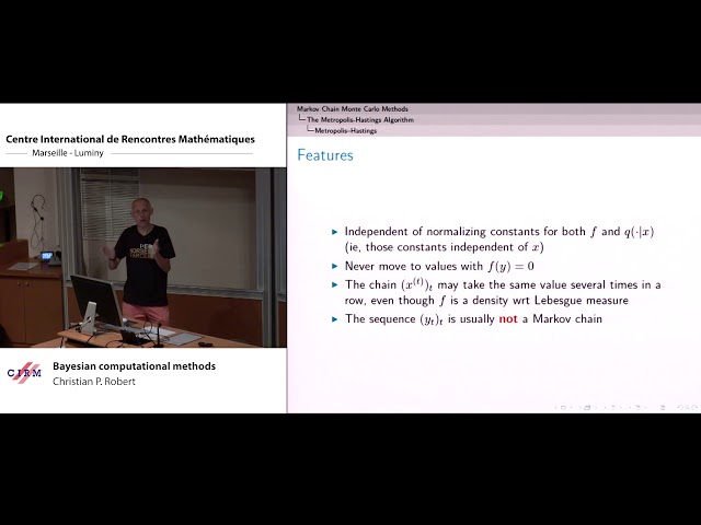 Christian P. Robert: Bayesian computational methods