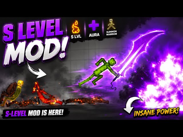 🔥 S-LEVEL MOD IS FINALLY HERE! 😱 | How to Download on Android & iOS | Melon Sandbox