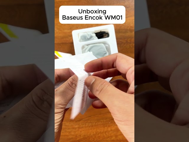 Unboxing Baseus Encok WM01
