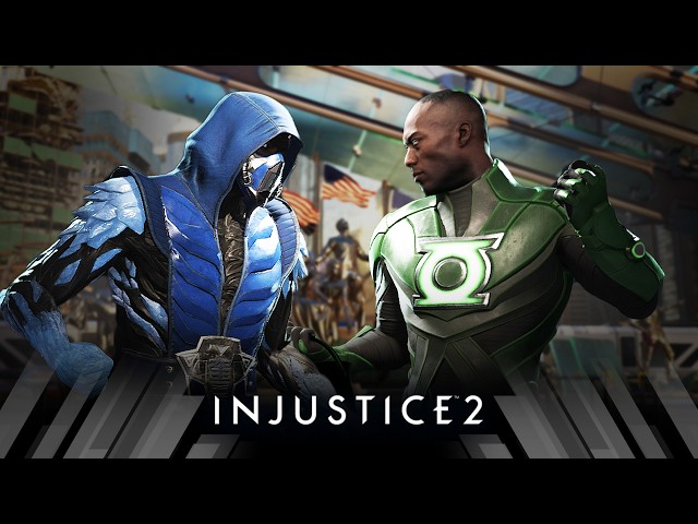 Injustice 2 - Sub-Zero Vs John Stewart Green Lantern (Very Hard)