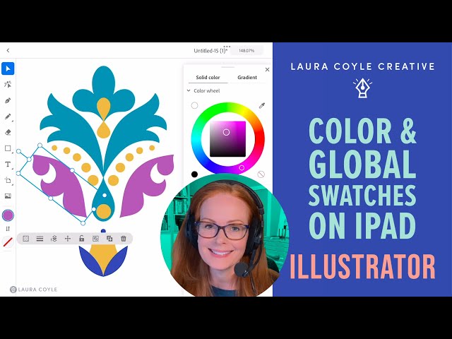 Color and Global Swatches in Illustrator on the iPad