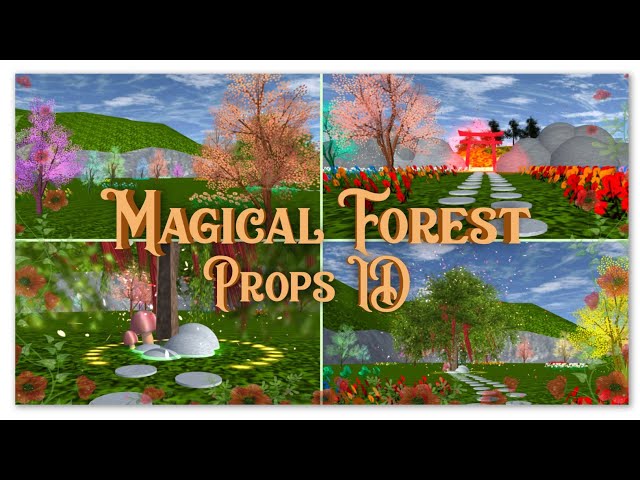Magical Forest Props ID | Sakura School Simulator