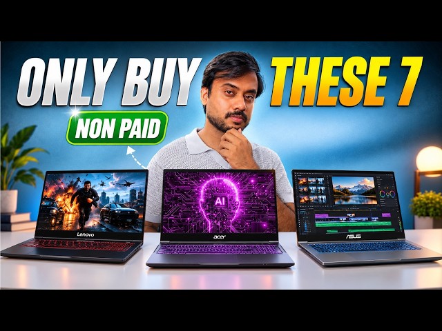 The ONLY 7 Laptops Worth Buying This Sale Season