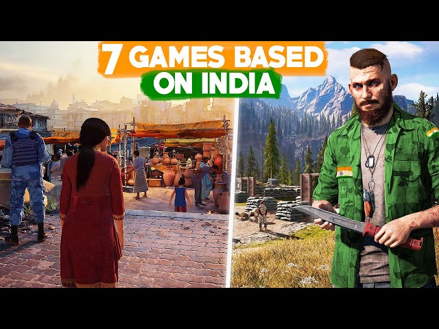 7 Games You Won't *BELIEVE* 😱 Are Actually Based On INDIA | Hindi [ Independence Day Special ]