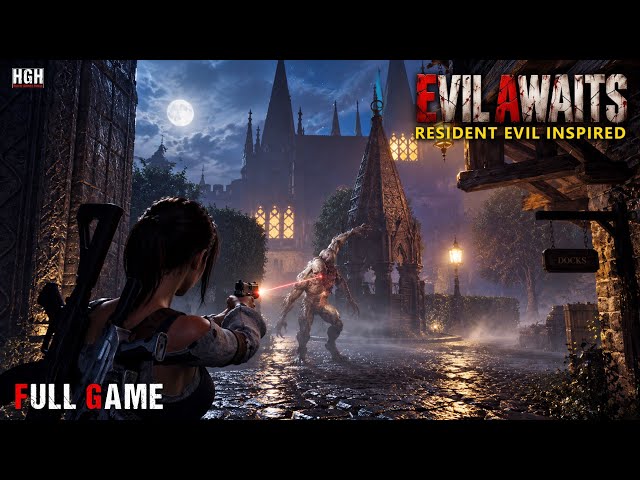 EVIL AWAITS | RESIDENT EVIL INSPIRED | FULL GAME Walkthrough Gameplay | No Commentary