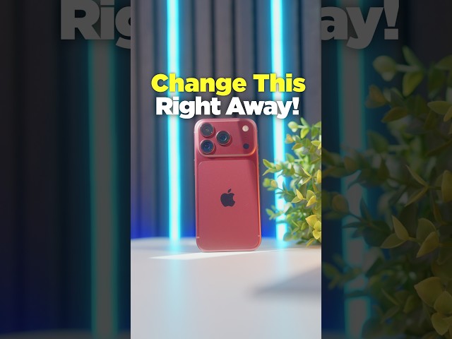 iPhone 18 Settings You NEED To Change!