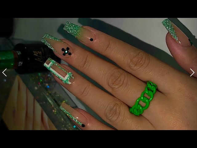 Glowy & Reflective Nail Art Tutorial  2022 Summer Nail Trend