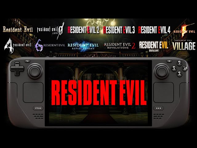 ALL Resident Evil Games Tested On Steam Deck: FULL Franchise Collection Performance Showcase