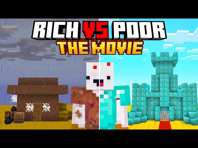 I Joined Minecraft's Rich VS Poor Civilization [FULL MOVIE]