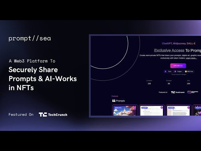 PromptSea @ Fuelarts x Tezos Demo Day 2023