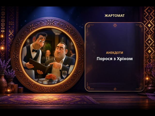 Анекдоти: Порося з хріном 🐖 | Data Science експеримент: Прогноз ШІ 8.00/10