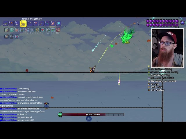 LIVE Terraria Expert - 💀 Day 17 |😤 THE DUKE IS GOING DOWN