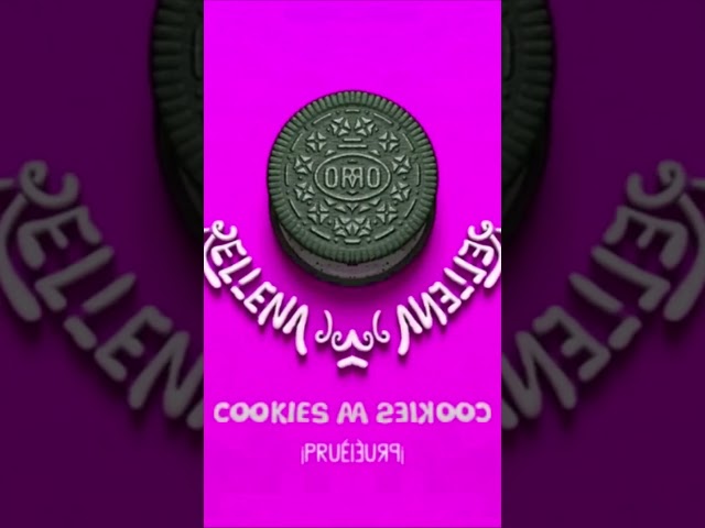 OREO Wonder Flavors Reversed Pitch In Pink Effect Effects #Shorts