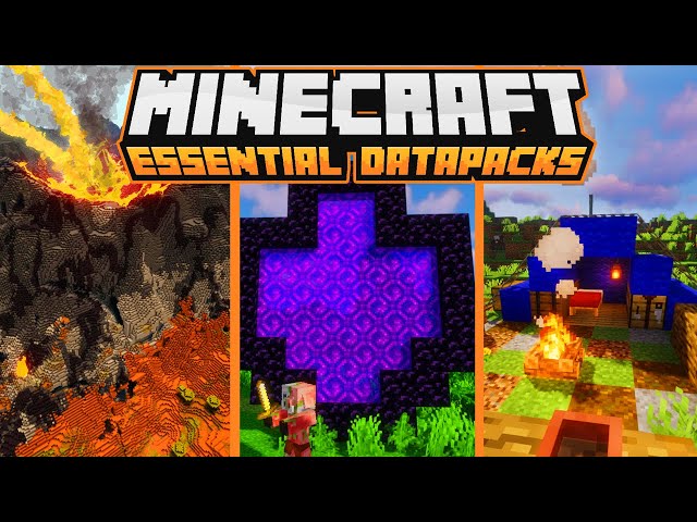 Top 10 BEST Datapacks to Enhance YOUR Minecraft World!