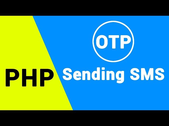 SMS API | OTP Sending SMS In PHP
