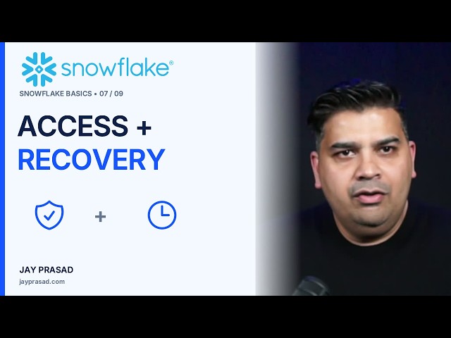 Snowflake Roles, Permissions & Time Travel Explained