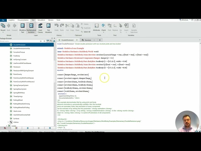 Dymola Basics 2 - Two layers of a model