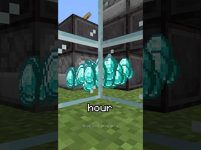 MILLION ITEMS PER HOUR #minecraft #minecraftbuilding #minecraftbeauty