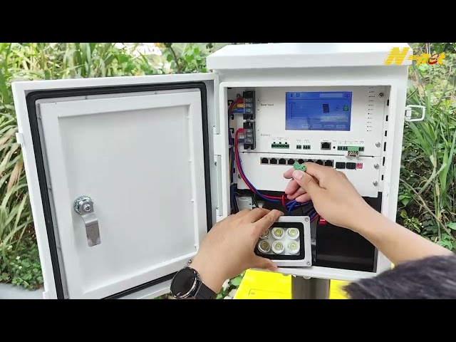N-net Solar powered outdoor PoE switchbox