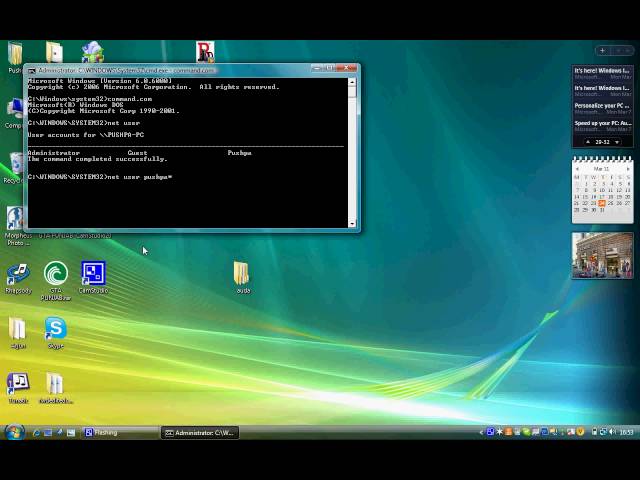 how to hack an comp real or change the password
