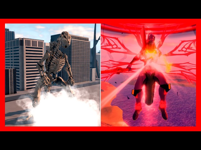 SKELETON GOJIRA 1954 & SHIN EVA GODZILLA SHOWCASE! (NEW UPDATE) - Roblox Kaiju Alpha