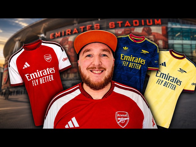 I bought all three Arsenal kits and here are my thoughts...